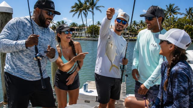 NEVER FISH ALONE AGAIN