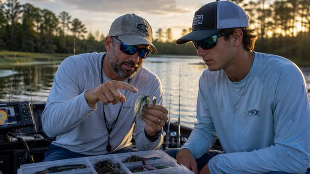 LEARN FROM EXPERIENCED ANGLERS